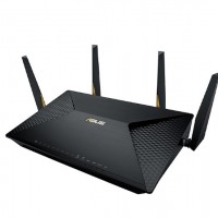 Router wifi ASUS BRT-AC828 (Chuẩn Doanh Nghiệp) AC2600 MU-MIMO, 2 cổng WAN VPN, bảo vệ mạng AiProtection