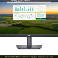 Màn hình LCD Dell E2222H (22 Inch, VA FHD, 5ms, 250cd, 60Hz, DP / VGA)